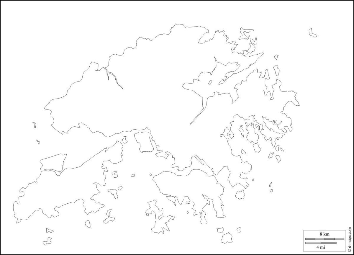 Гонконг карта план