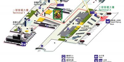 Карта Гонконга аэропорт