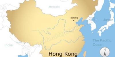 Карта Китая и Гонконга